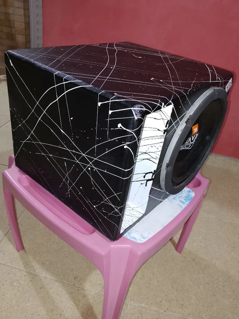 Caixa com grave  - Foto 2