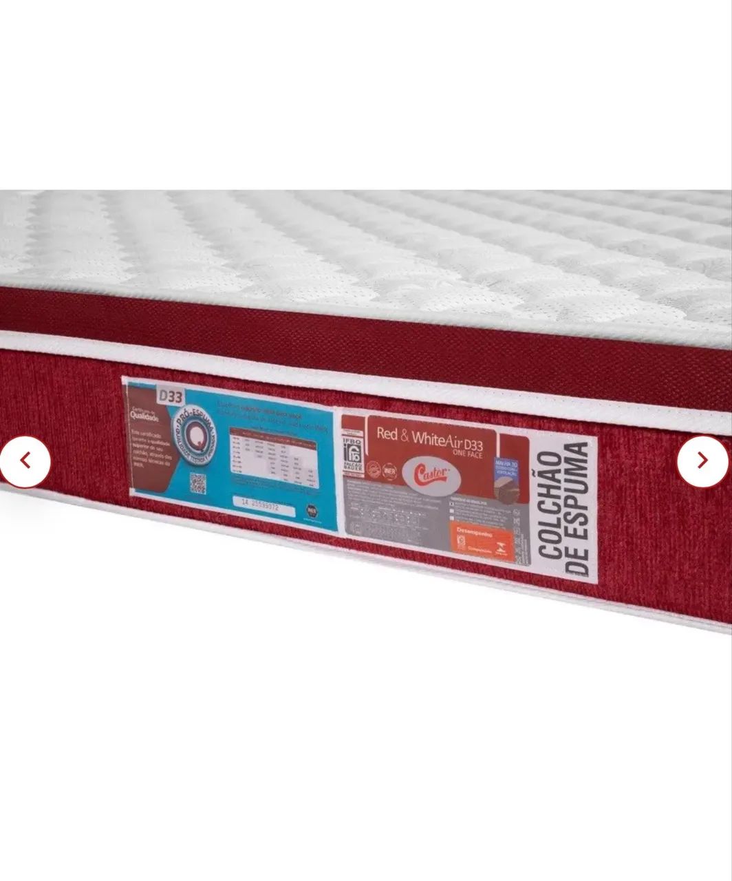 Cama Box e Colchão Queen Size Casal Castor  - Foto 2