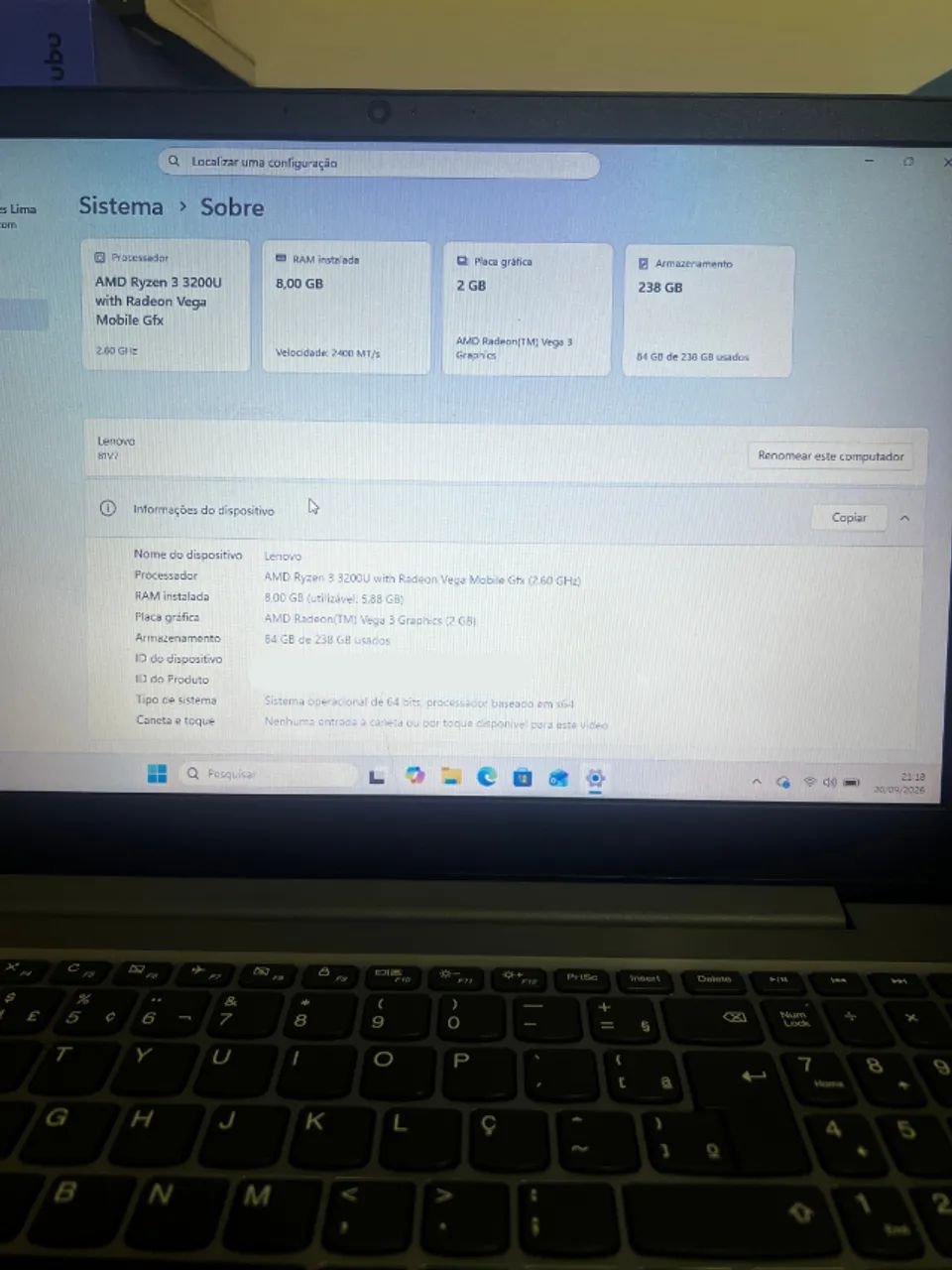 Lenovo ideaPpad S145 - 15API - Foto 3