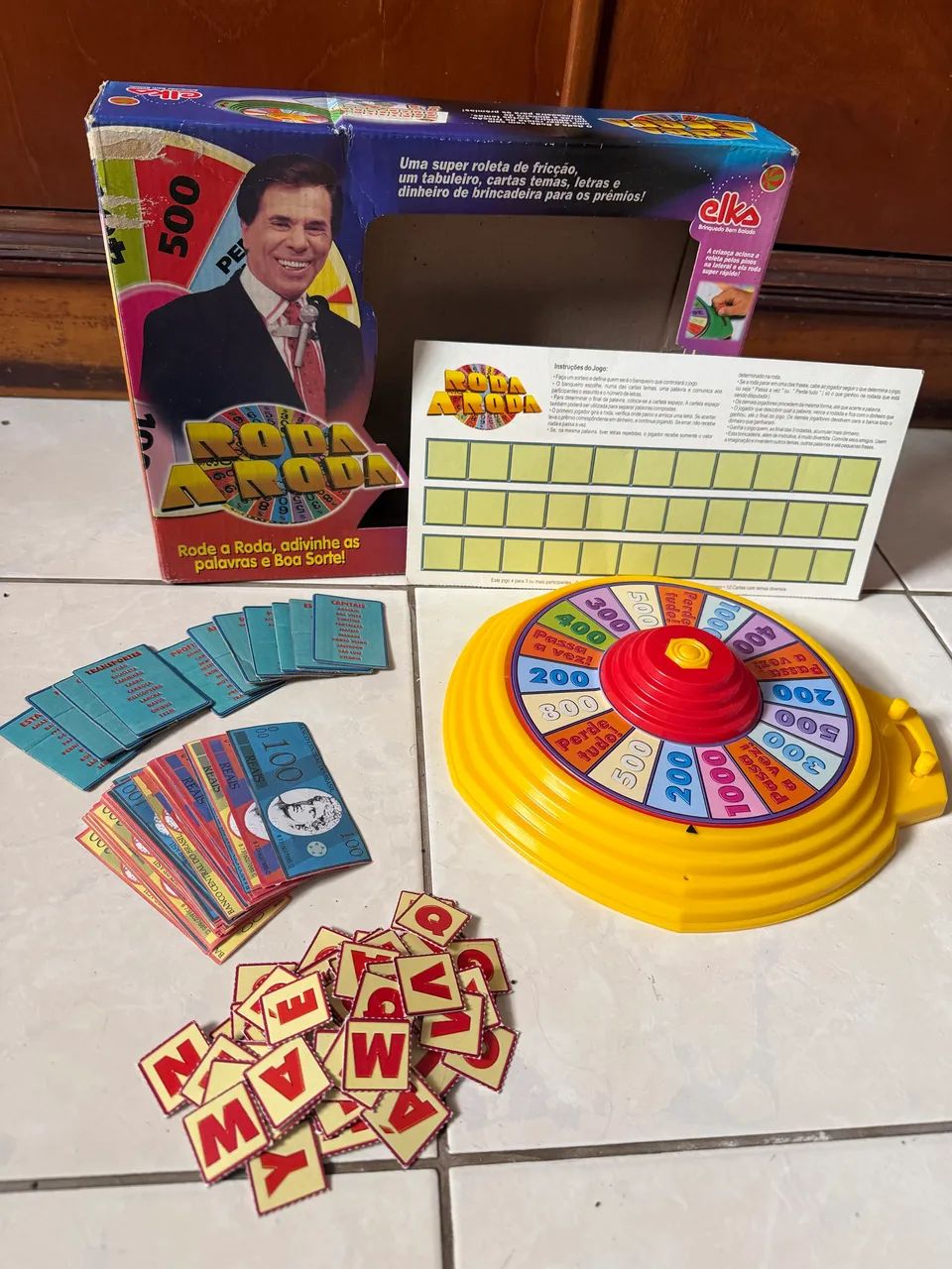 jogo roda a roda silvio santos  - Foto 2