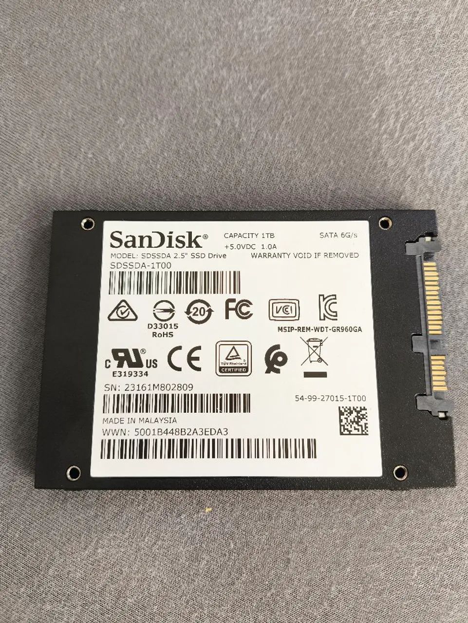 SSD SanDisk 1TB  - Foto 2