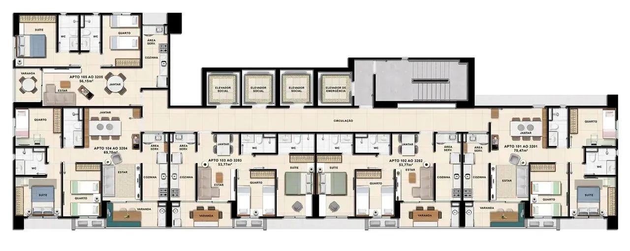 Excelente  apartamento localizado em frete ao Caxangá Golf Club - Foto 7