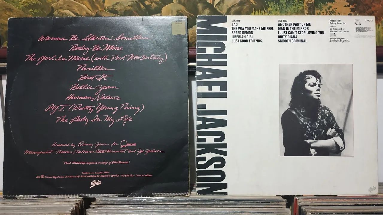 Dois Discos Michael Jackson  - Foto 2