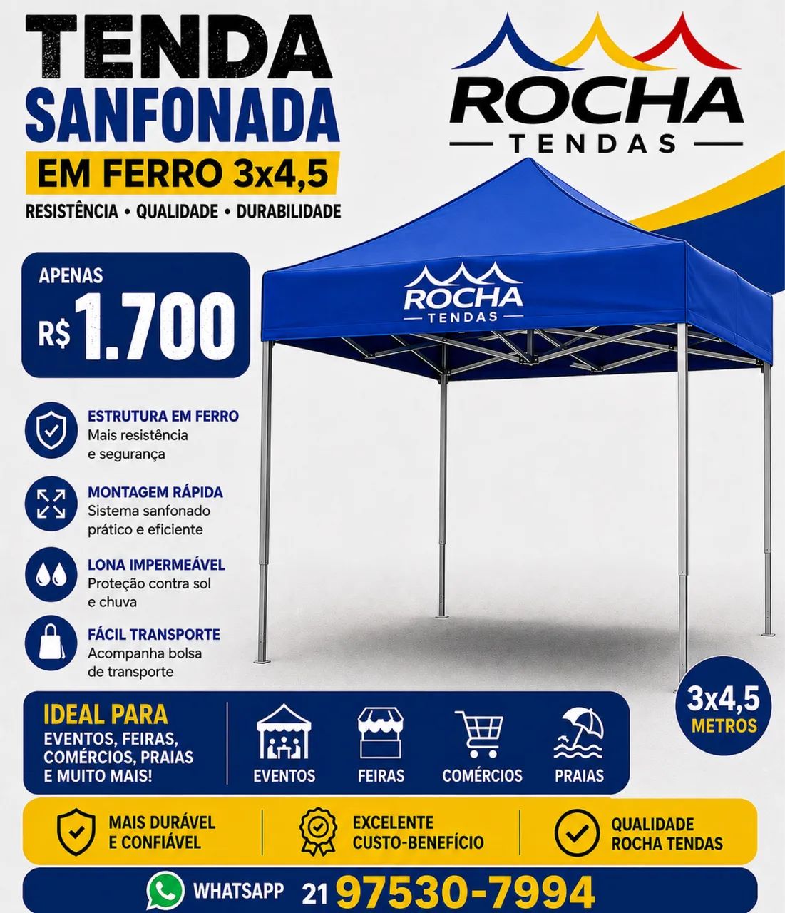 Tenda 3x3 - Foto 2