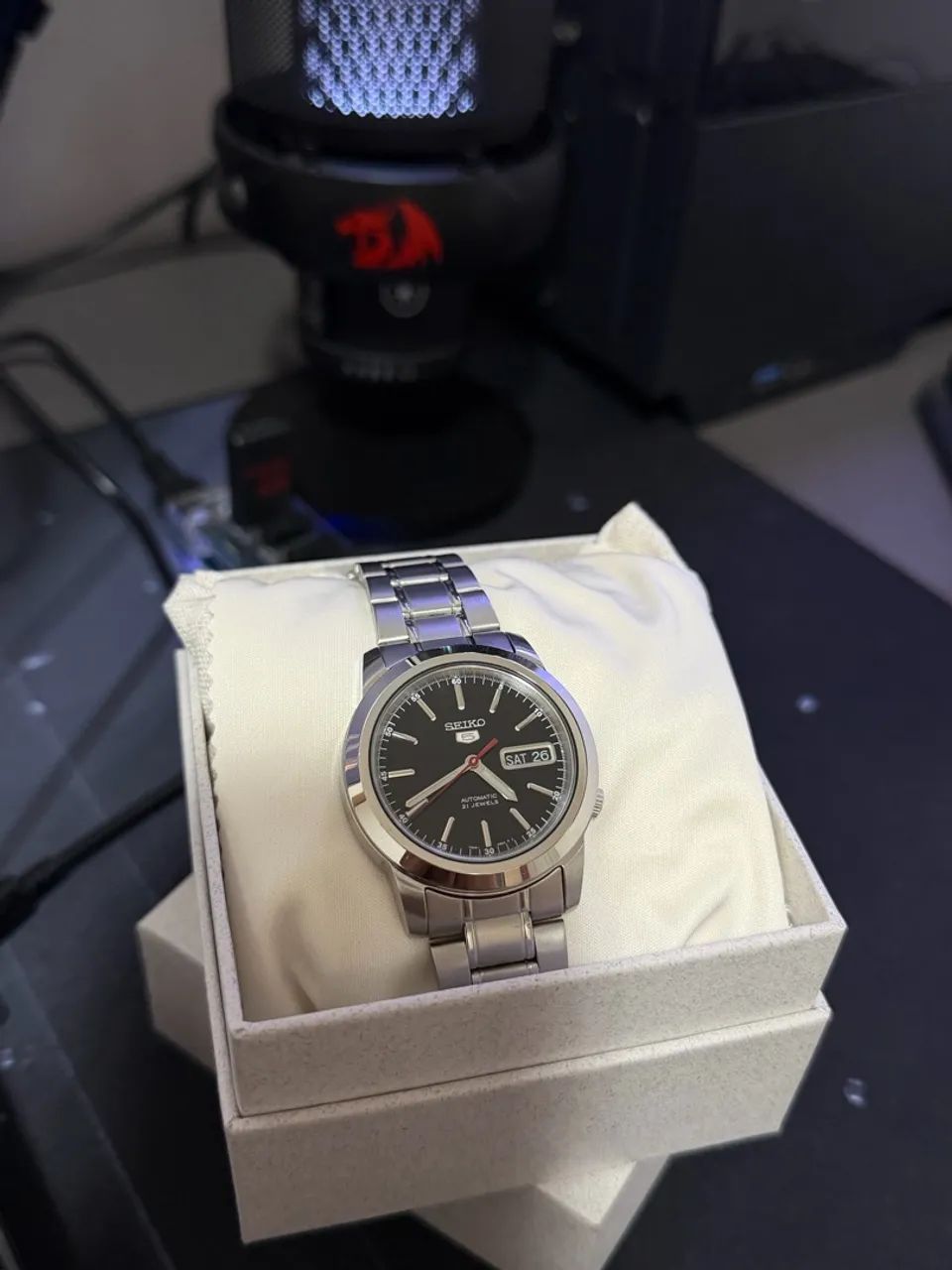 Relógio Seiko 5 automático  - Foto 4