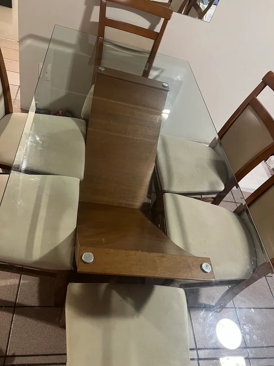 Vendo mesa de jantar 6 lugares  - Foto 3