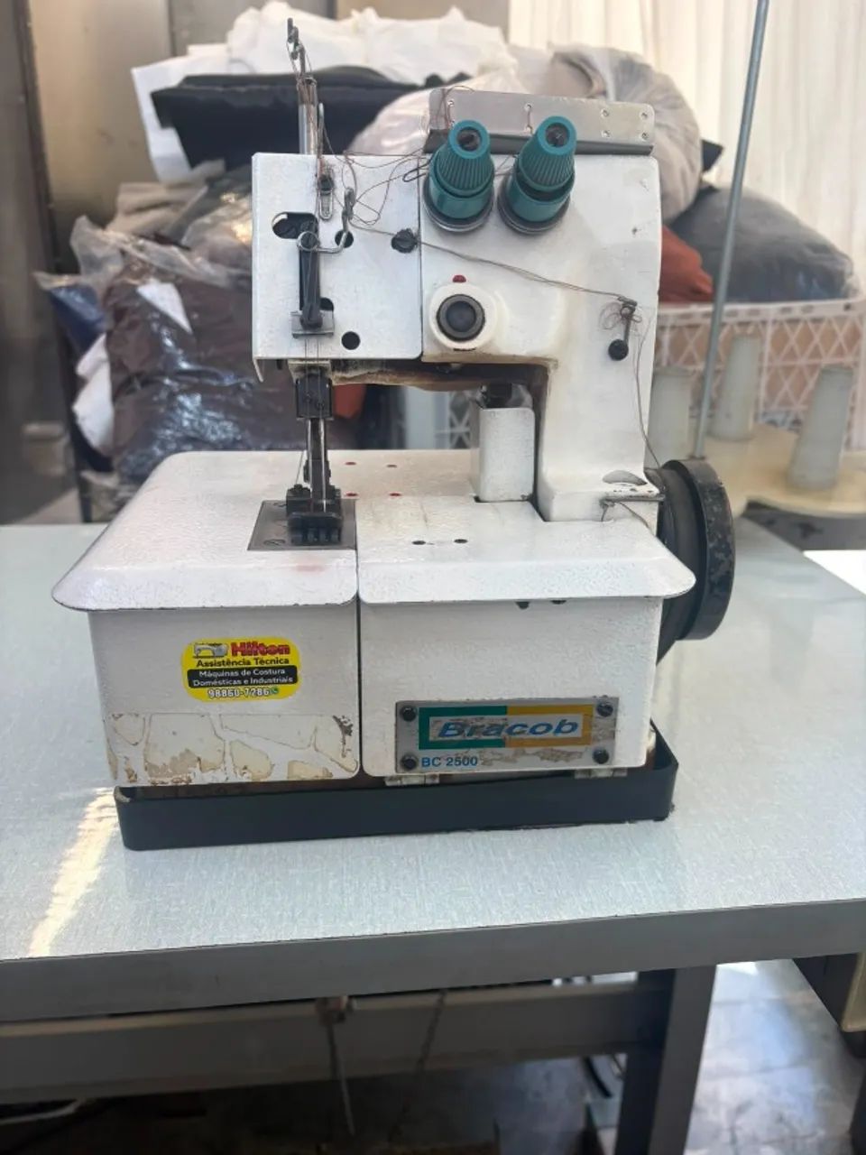 GALONEIRA DE DUAS AGULHAS BRACOB Bc 2500   - Foto 3