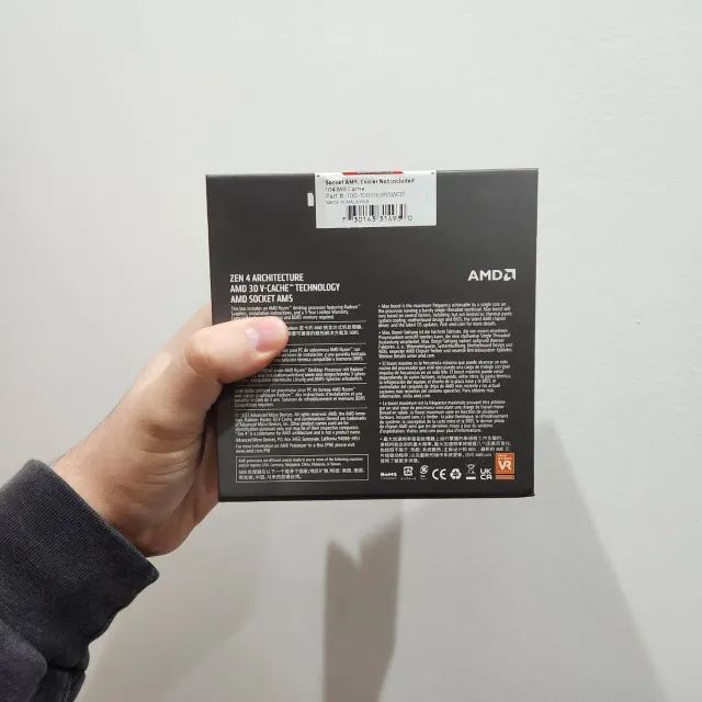 AMD Ryzen 7 7800X3D - NOVO - Foto 5