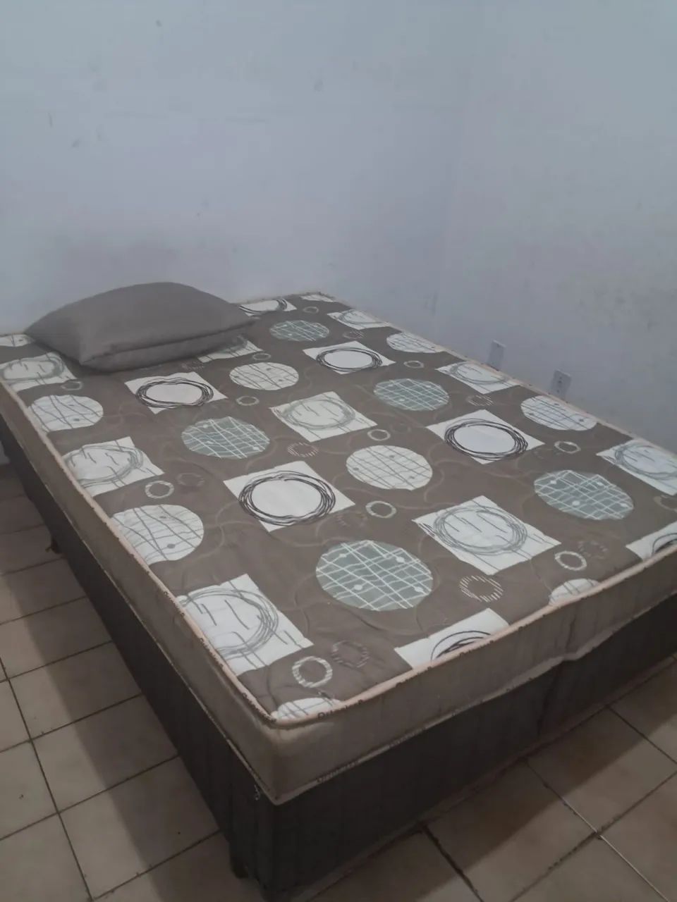 Cama Box casal acoplada espuma 7cm nova  - Foto 3