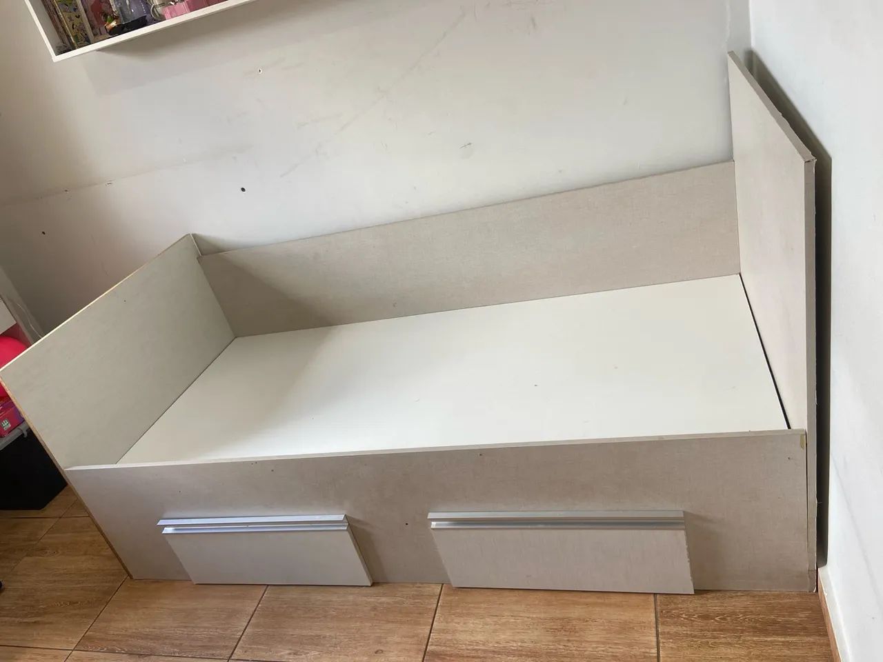 Cama de solteiro em MDF - Foto 2