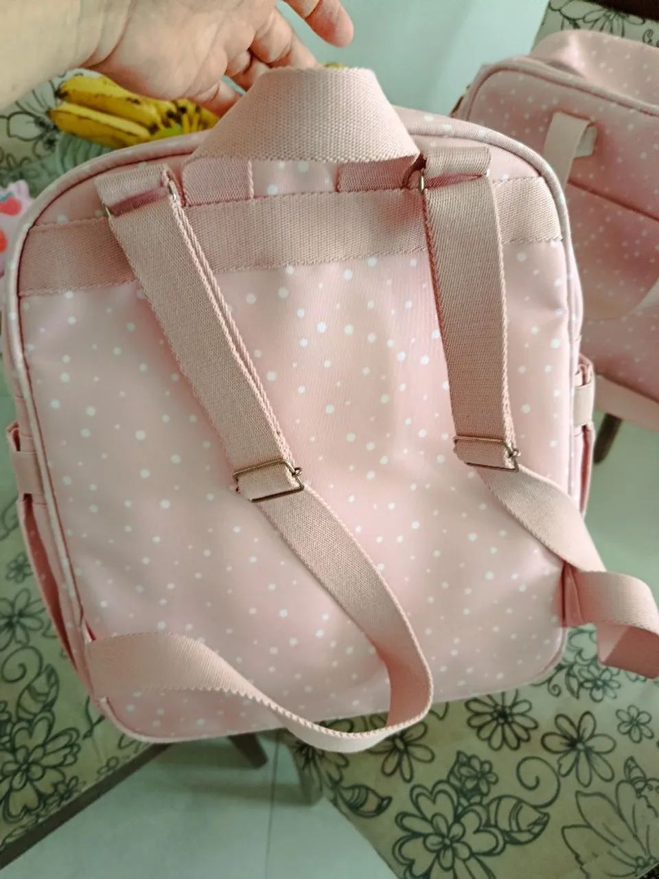 Mochila Grande Bunny Rosa - Foto 3