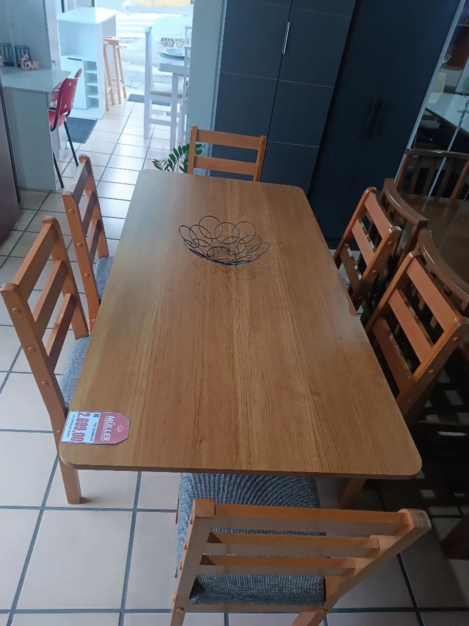 Mesa de Jantar com 6lugares  - Foto 2