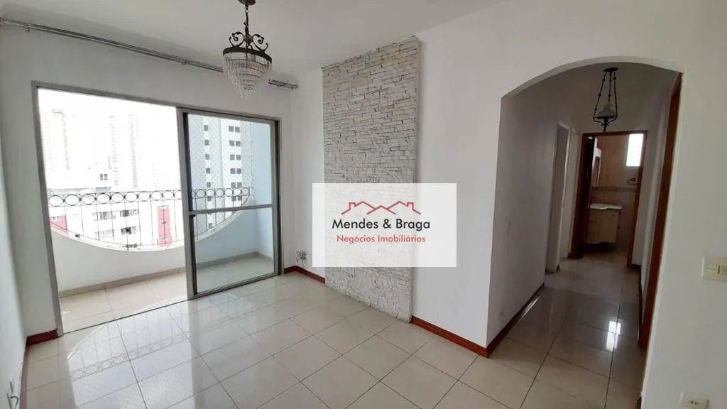 LOCAÇÃO de 2 dormitórios c/ VAGA e 70 m² por R$ 2.857/mês - CENTRO - Guarulhos/SP