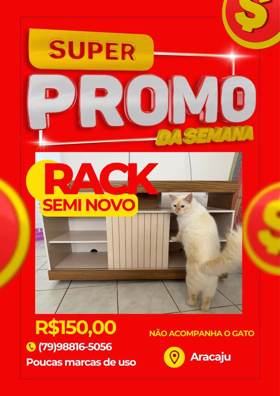 RACK SEMINOVO A VENDA