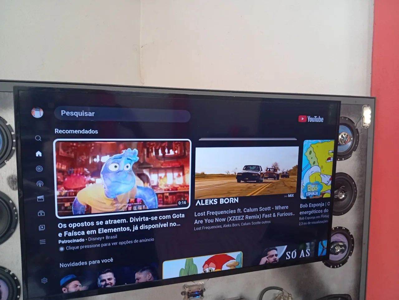 Tv smart 43 900.00 em 3x cartão 