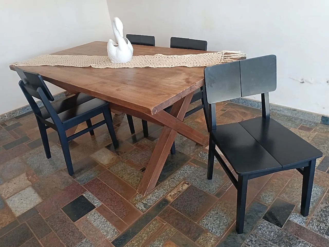Mesa com 4 cadeiras