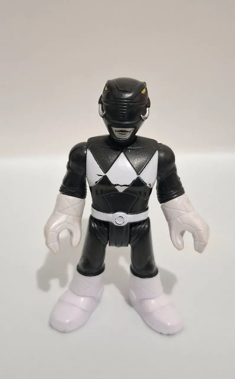 Power Rangers Preto Colecionável Imaginex