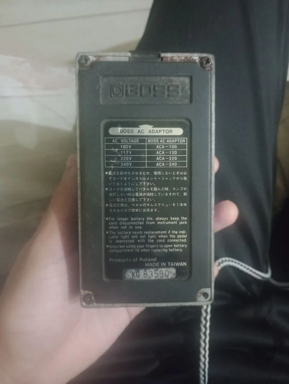 Pedal Boss CS-3 Compression Sustainer - Foto 3