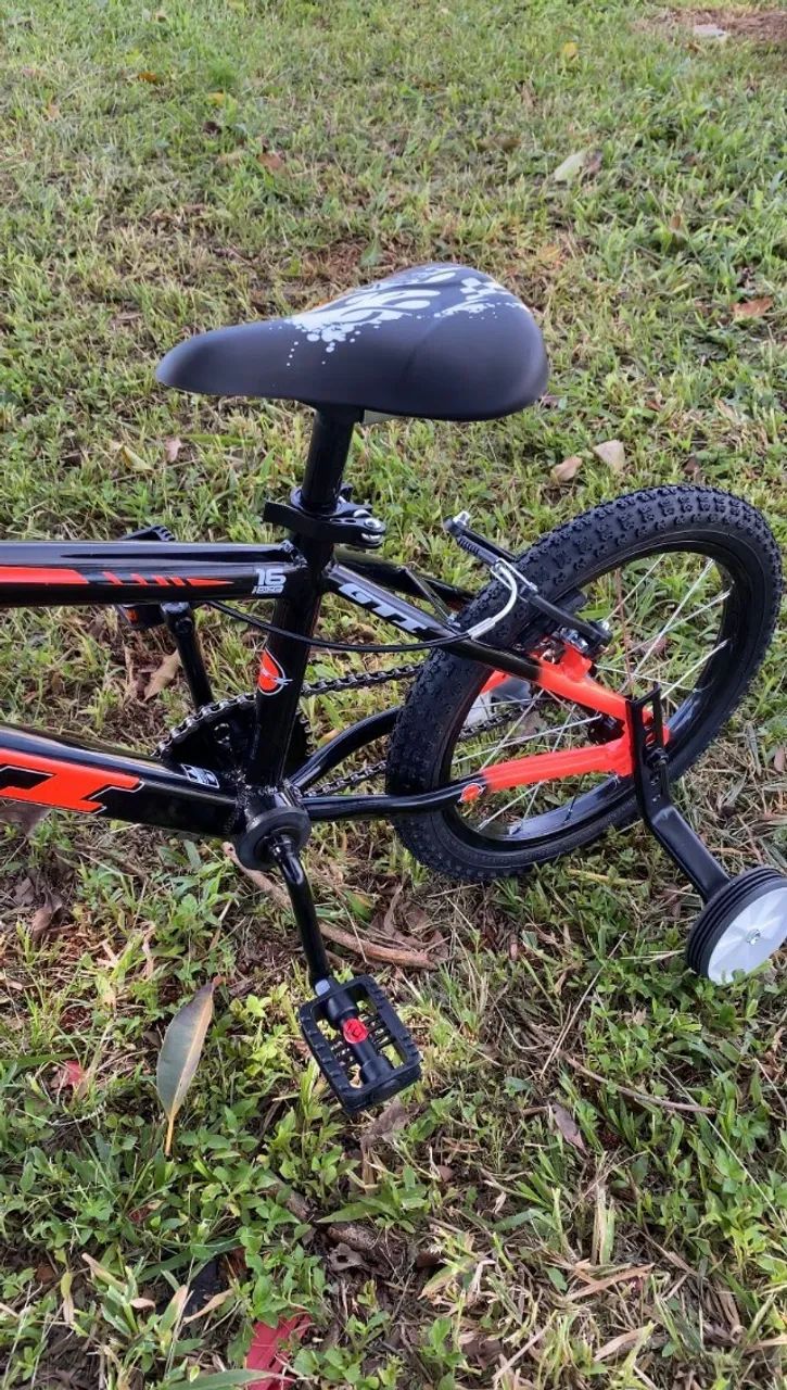 BICICLETA INFANTIL ARO 16 GTI DE ALUMINIO NOVA - Foto 5