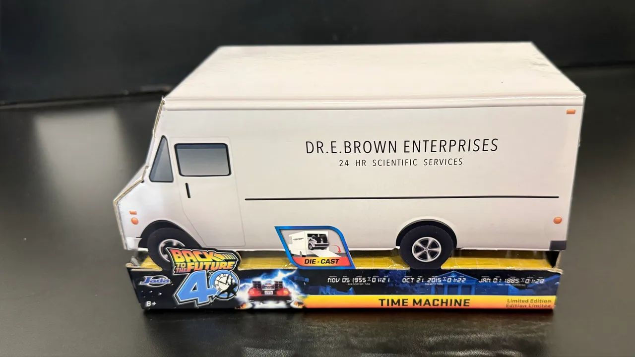 Jada Back to the Future - 40th a anniversary . Van doc brown com time machine vs Iced   - Foto 3