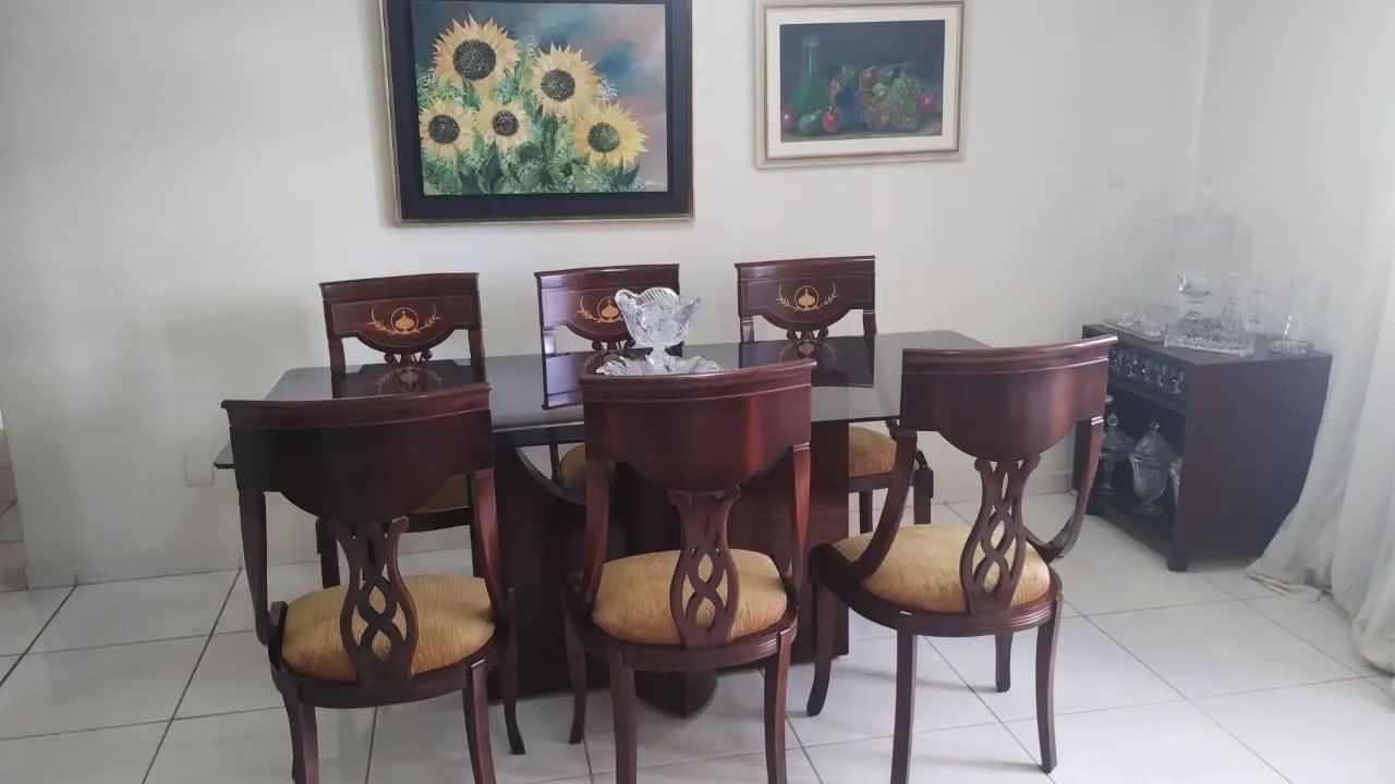 Mesa de jantar com 6 cadeiras  - Foto 2