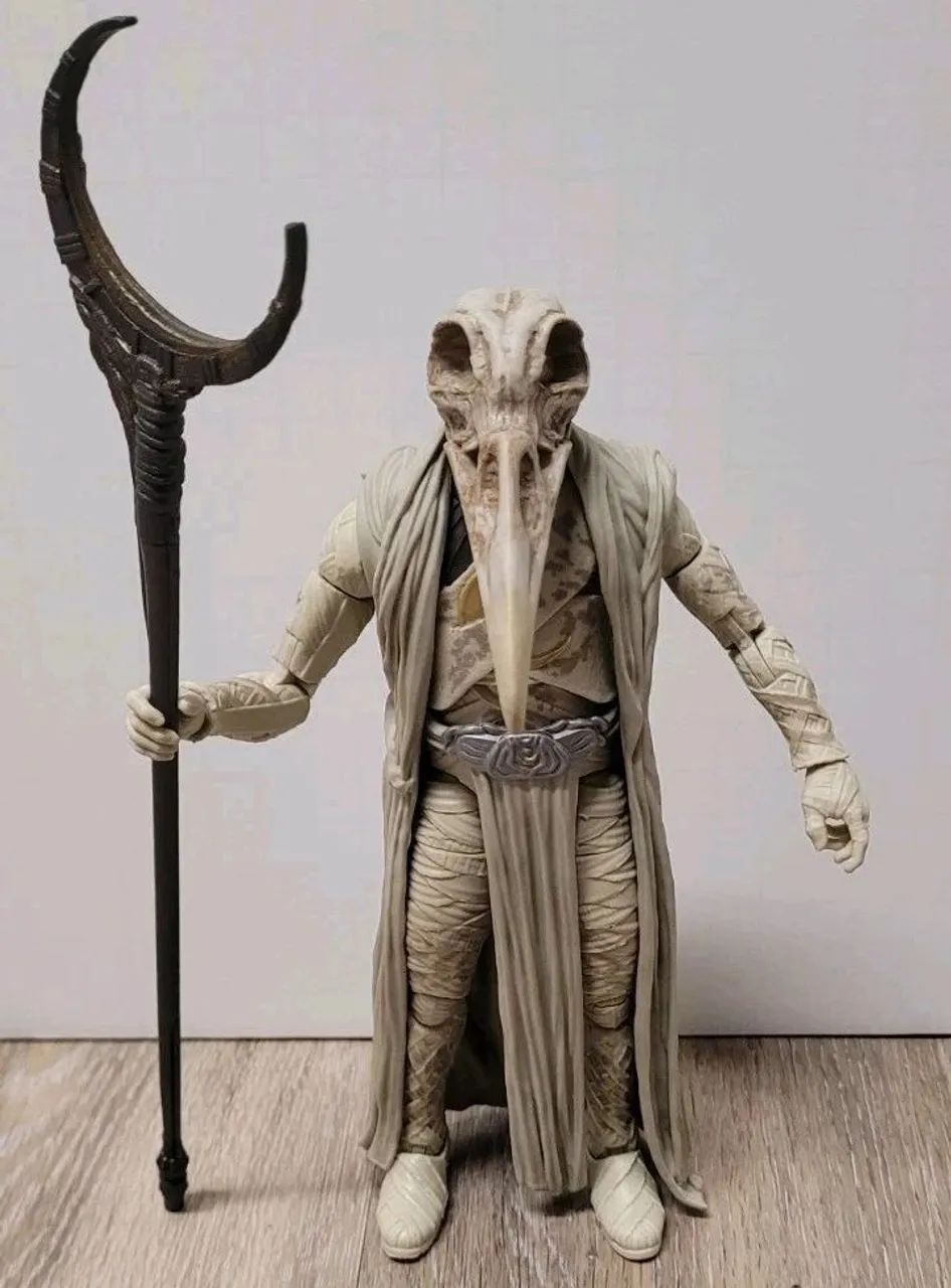 Boneco BAF completo 2022 Marvel Legends Khonshu - (construa um boneco) - Cavaleiro da Lua