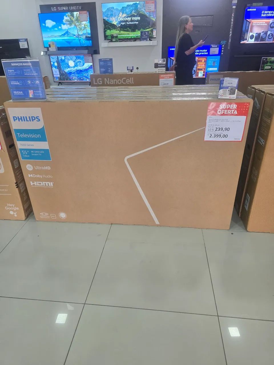 Smartv tv Philips 55 PUG7019 - Foto 2