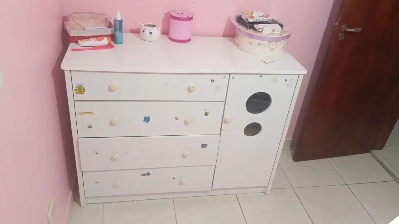 Cômoda infantil 