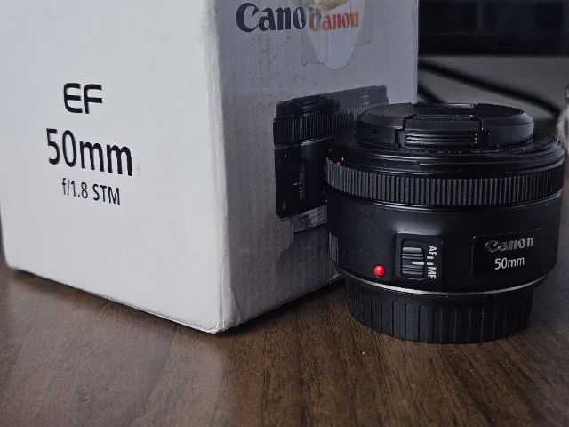 Canon EF 50mm 1.8 STM - Câmeras e Filmadoras - Cruz das Almas