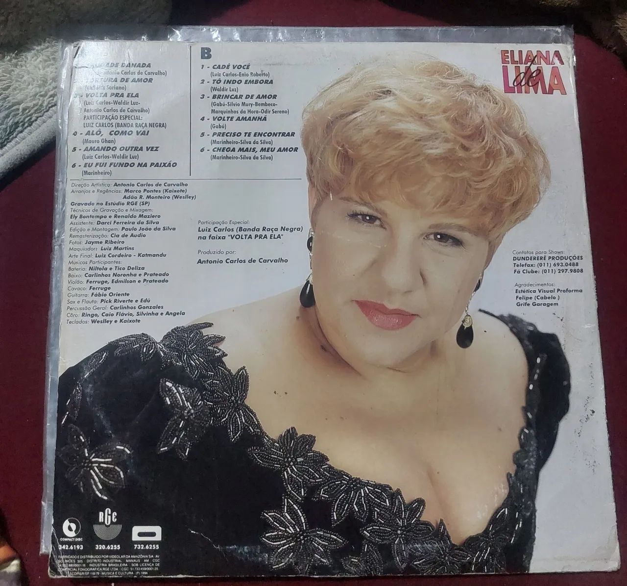 Lp - Eliana de Lima - 1994 - Foto 2