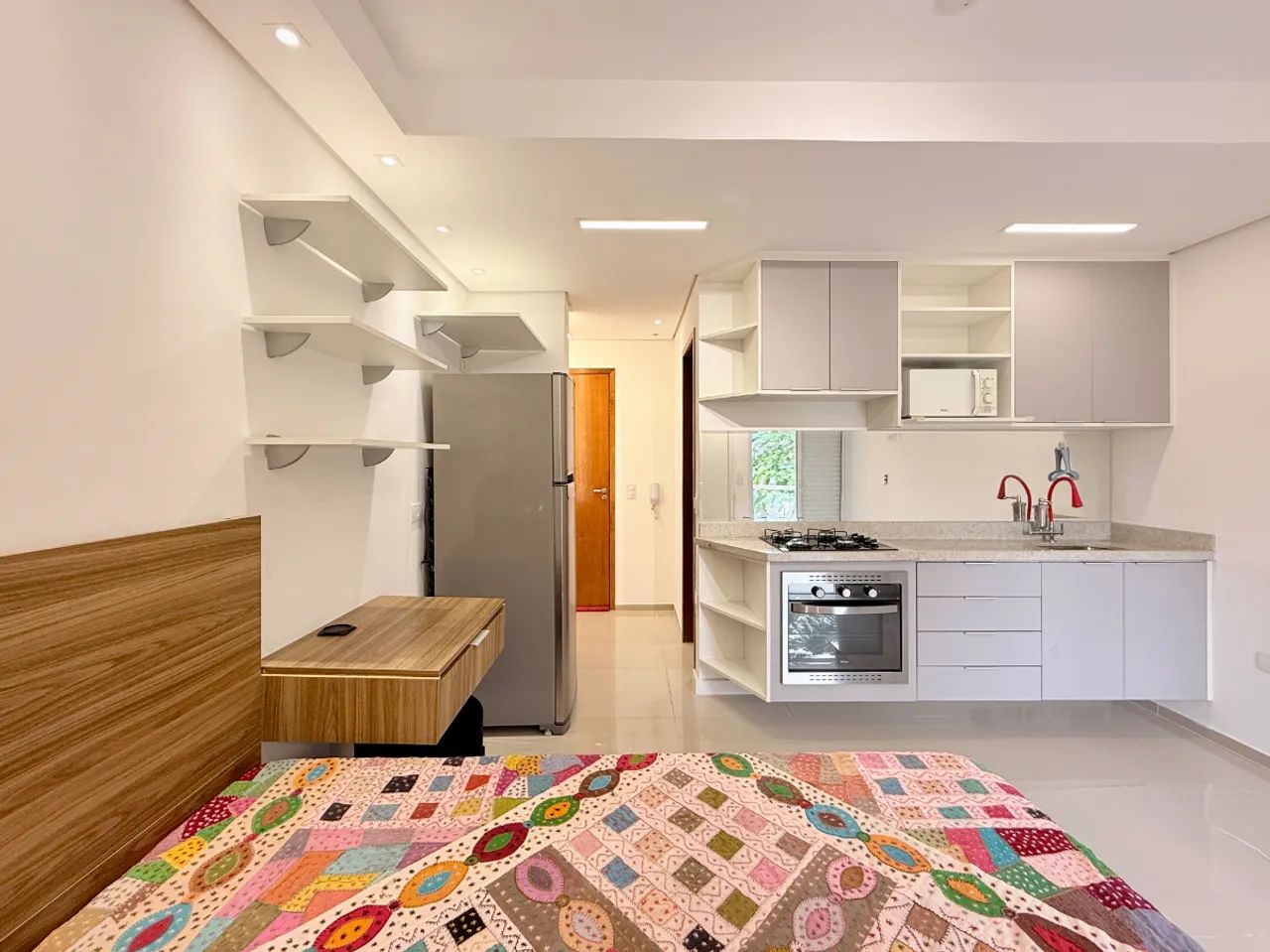 Studio para venda em Vila Gea - Campo Grande com 1 quarto, 24m² - Foto 4