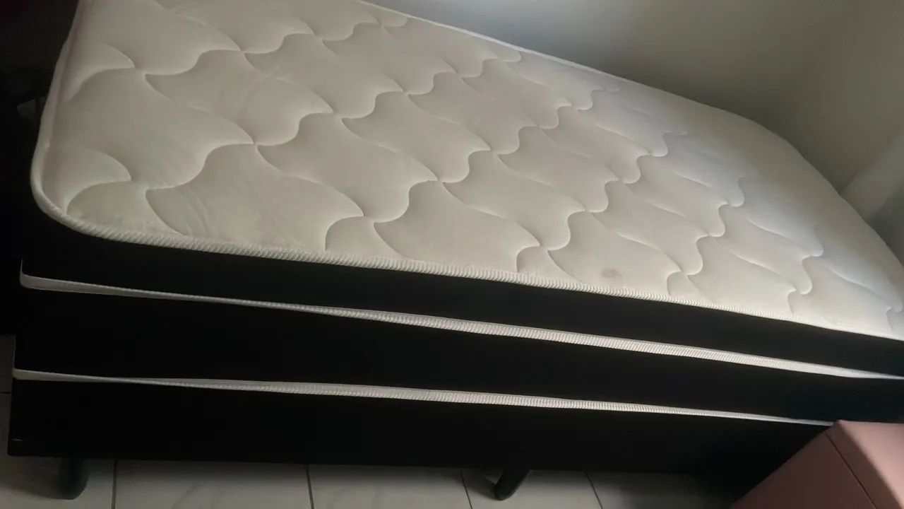 Cama Box solteiro 