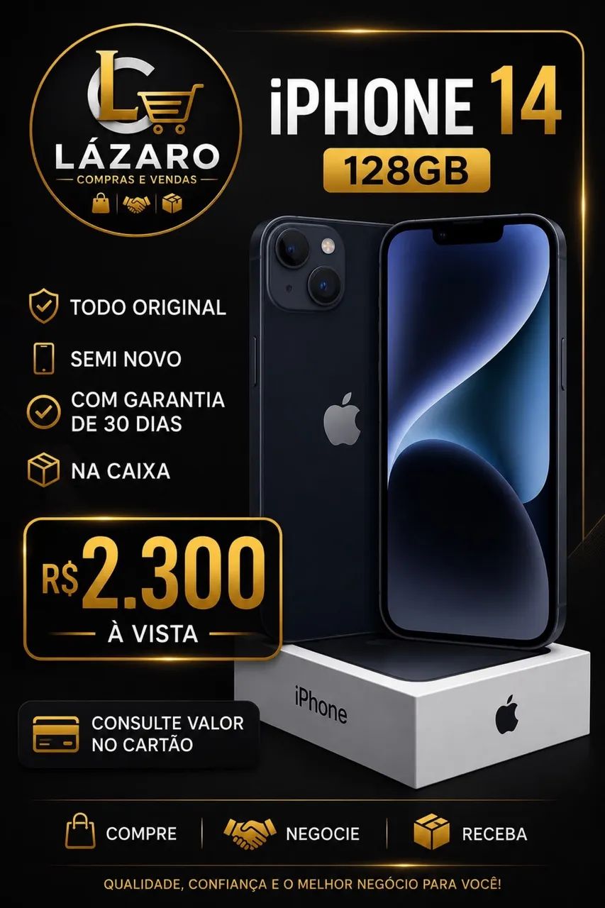 IPHONE 14 - 128 GB - Foto 3