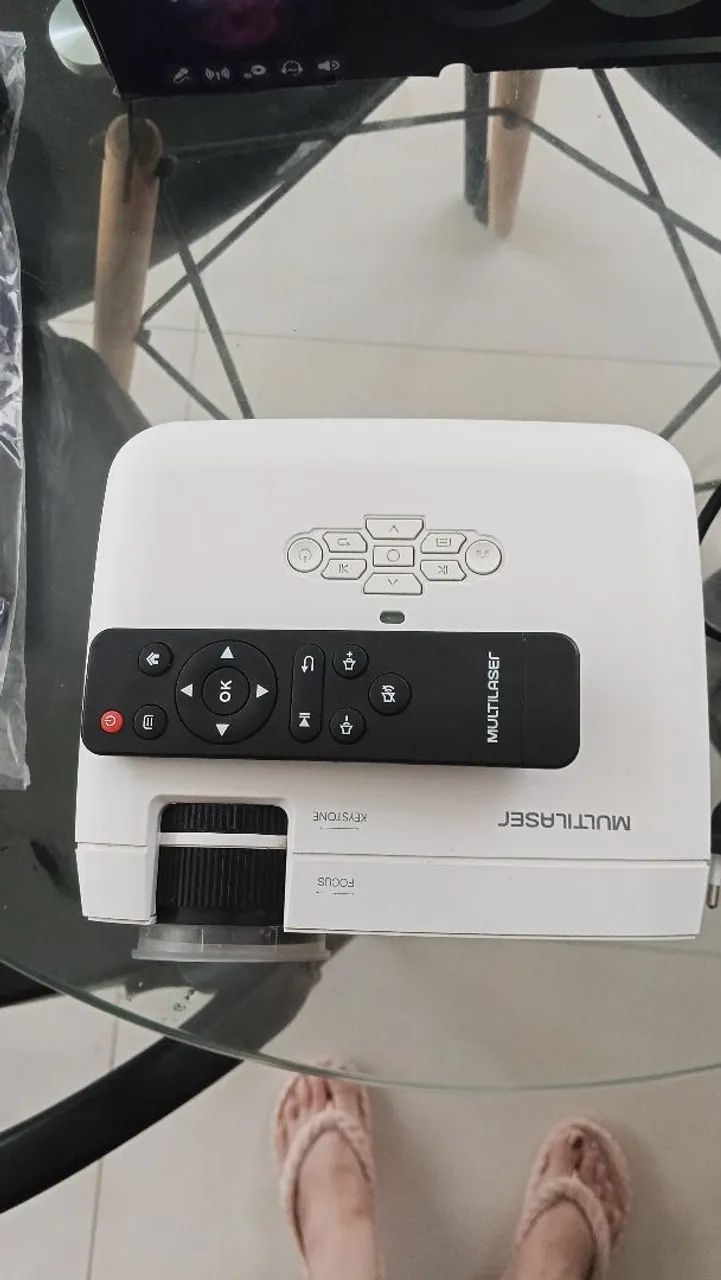 Projetor Multimídia Smart Screen  Linux pj002 Multilaser 