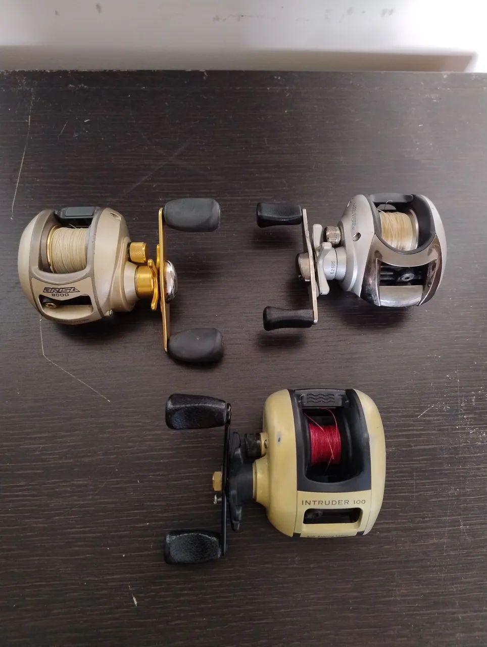Carretilhas kit com 3 