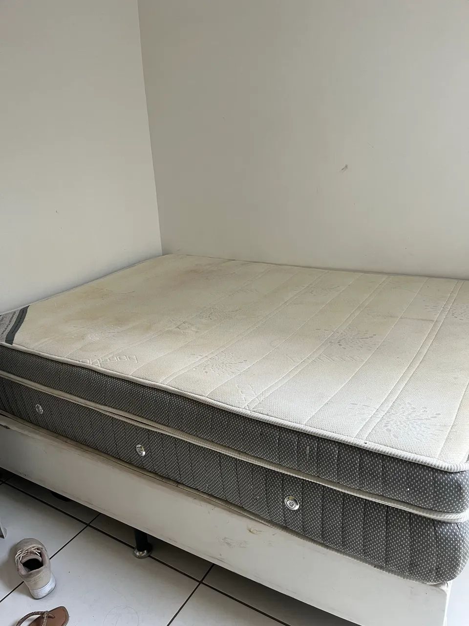 Cama casal colchão ortobom  - Foto 2