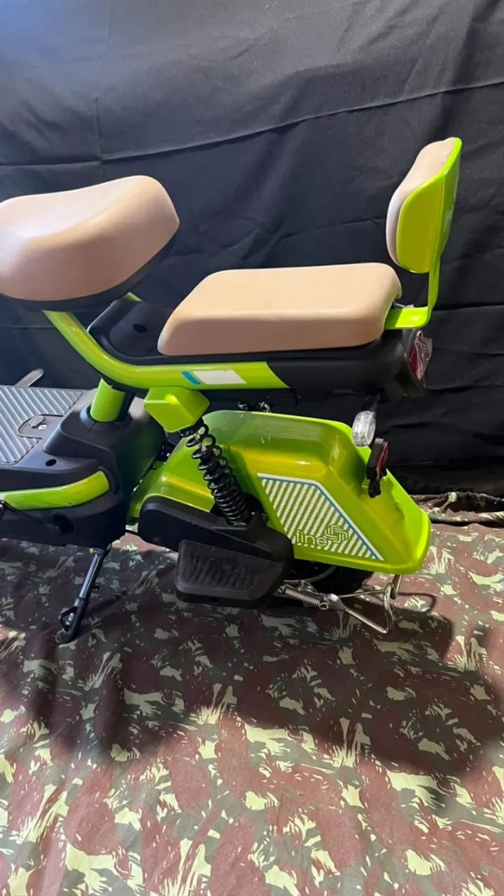 Bicicleta Elétrica/Scooter Fine Joy KZ 500W 0km - Foto 4