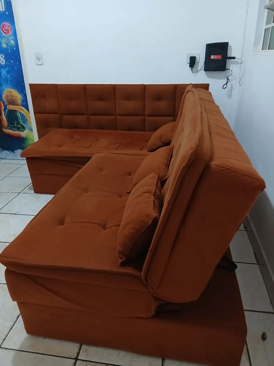 CONJUNTO SOFÁ-CAMA + PAINEL ESTOFADO65578332782723121