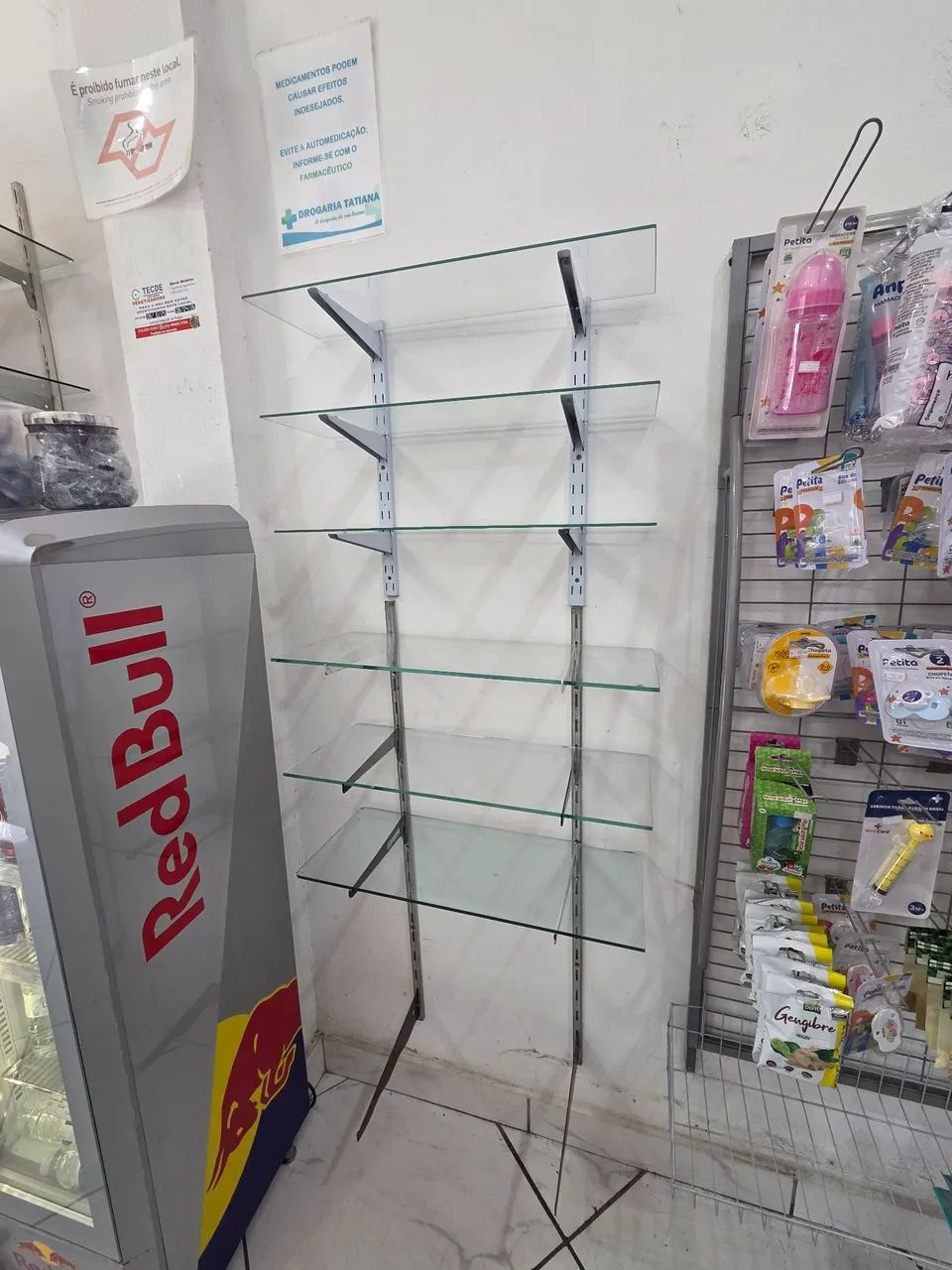 Prateleiras de vidros para comércio e lojas - Foto 4
