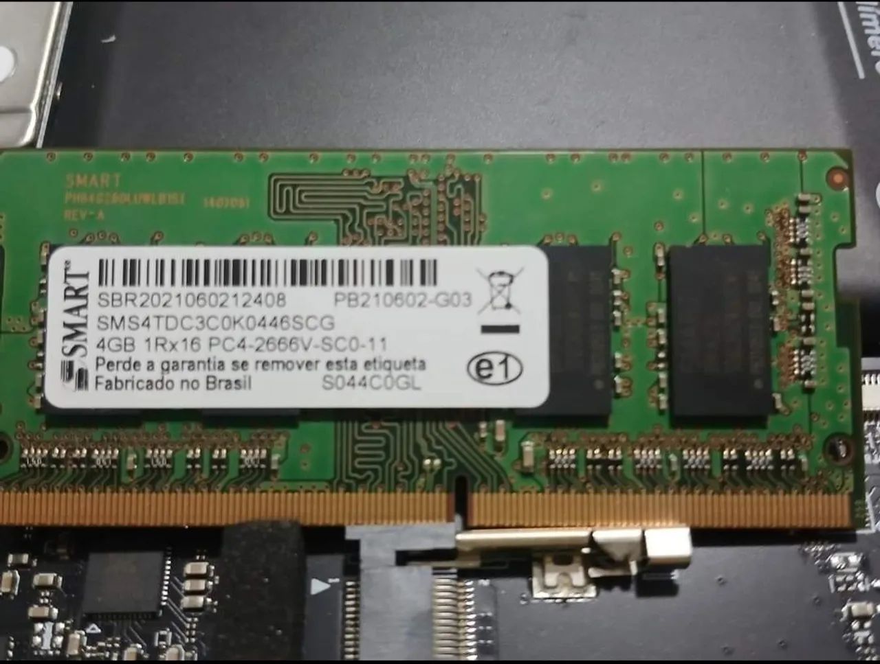 RAM DDR4 Notebook