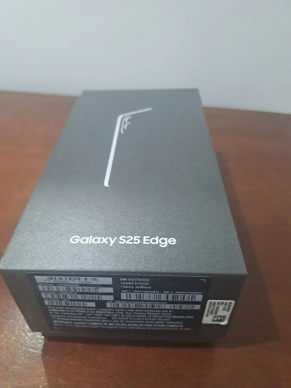 Celular Sansung S25 Edge preto