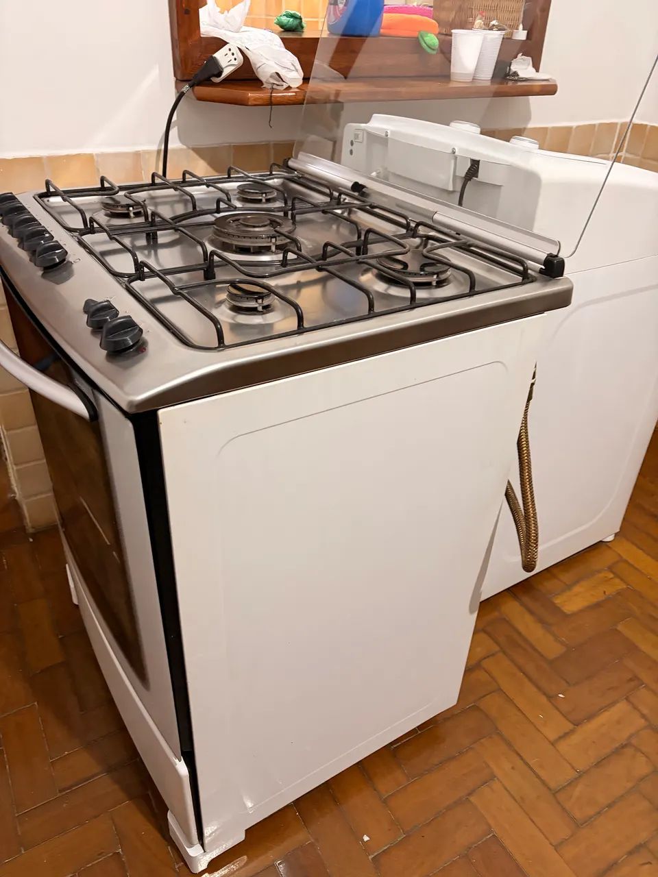 Fogão 5 bocas branco Eletrolux  - Foto 5