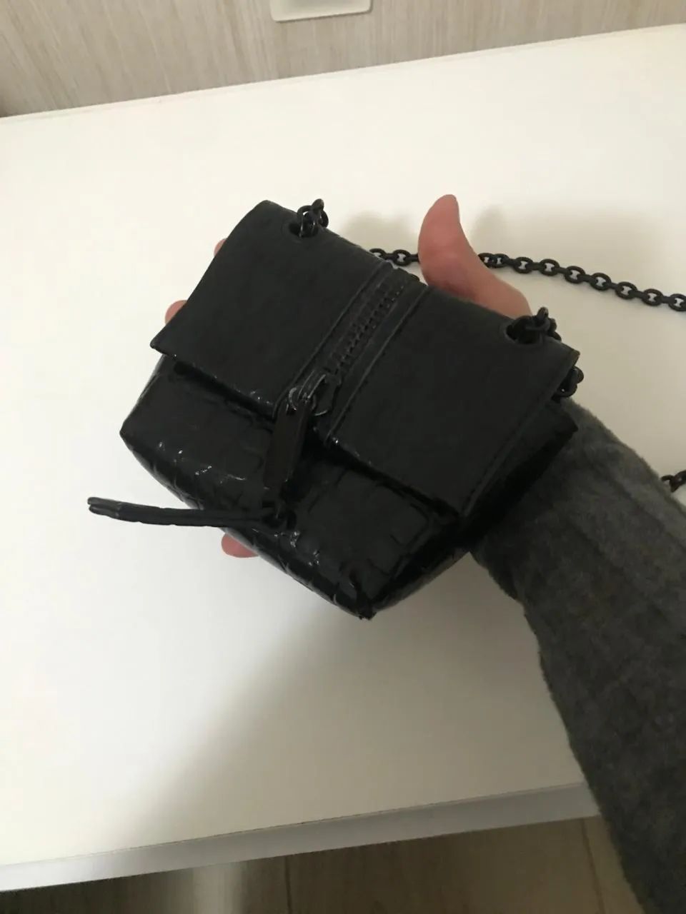 Mini bolsa Zara e John John - Foto 4