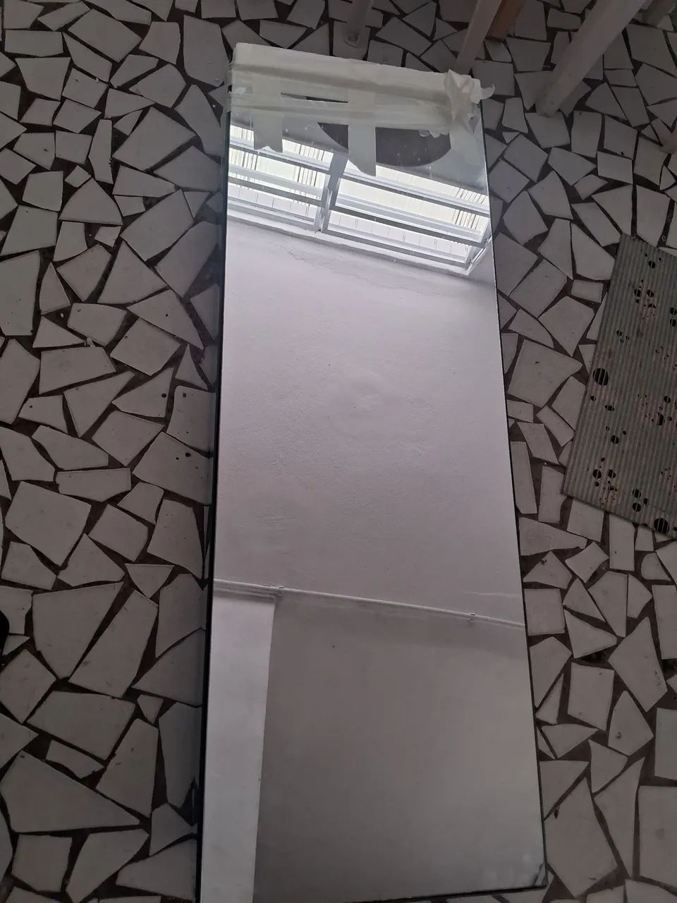 Mesa de centro espelhada nova e barata