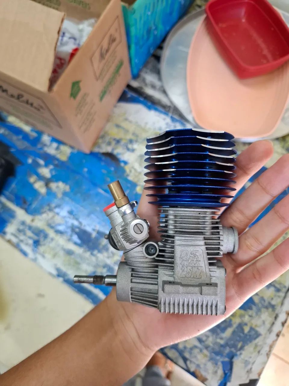 Motor a combustão para aeromodelo  - Foto 3