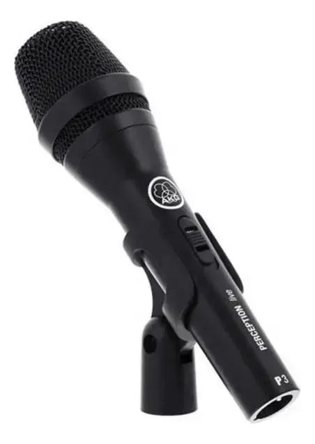 Microfone Dinâmico Akg P3s Perception P3 S P 3s Voz E Violão . - Foto 3