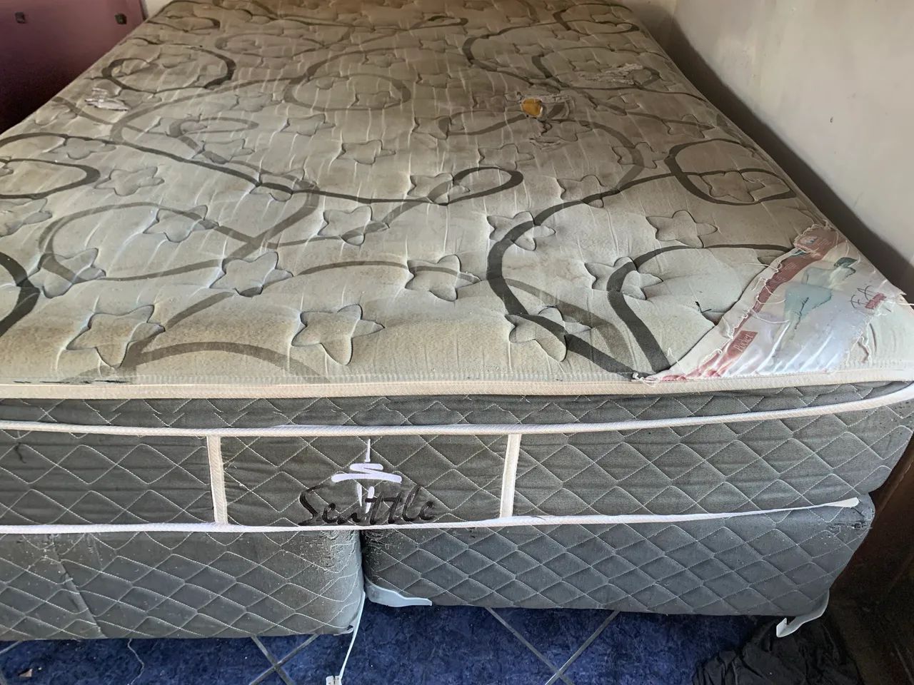 Cama box casal 
