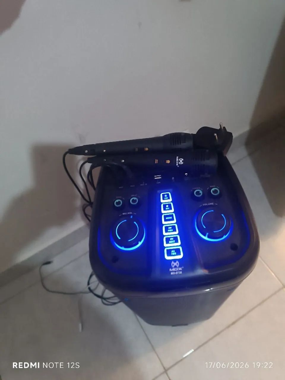 Caixa de som bluetooth Mox S730