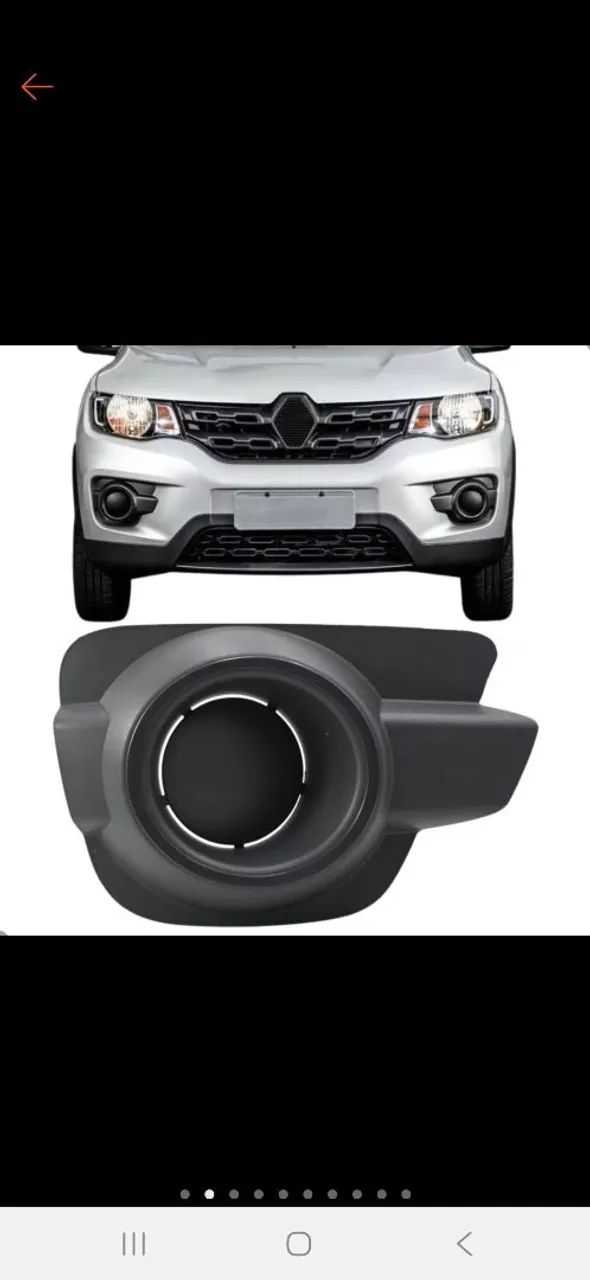 Moldura do Renault kwid farol - Foto 2