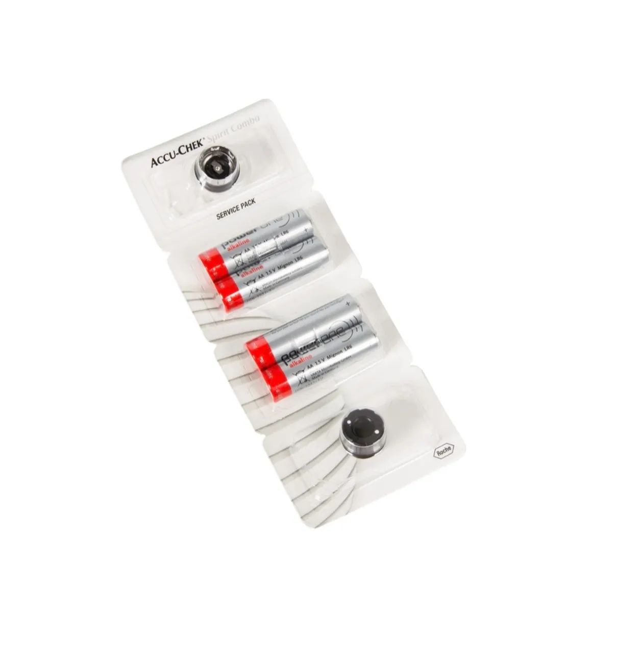 Conjunto de serviços - pilhas - bomba Spirit Accuchek